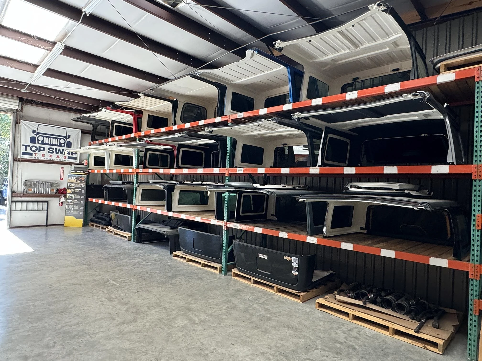 The Top Swap Texas shop today
